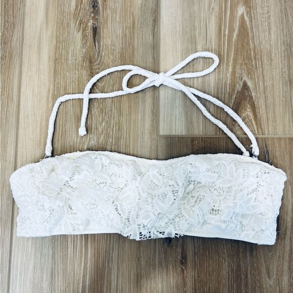VICTORIA’S SECRET WHITE LACE BIKINI - Picture 4 of 6